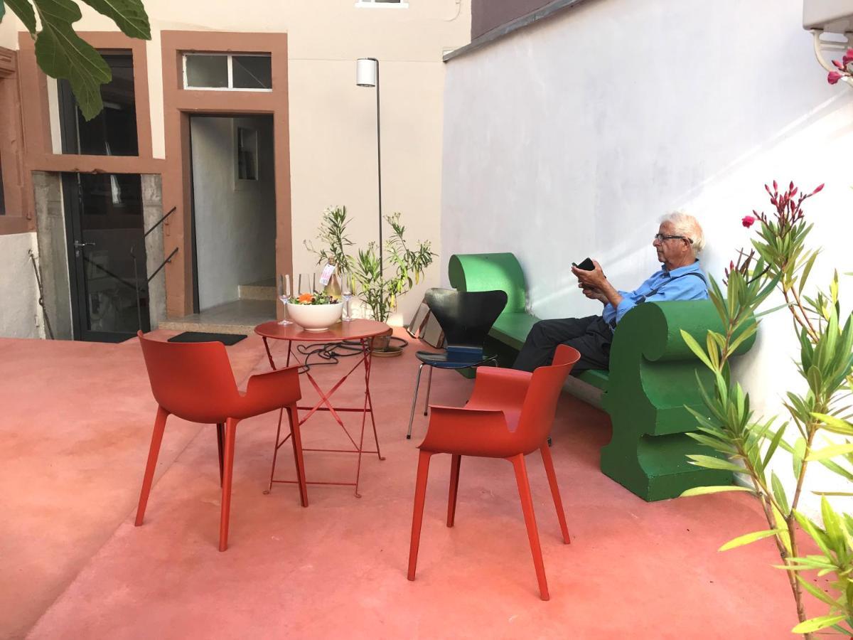Boutique-Ferienwohnung Im Alten Weinhaus Moser Grünstadt Exteriér fotografie